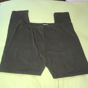 Olive green leggings